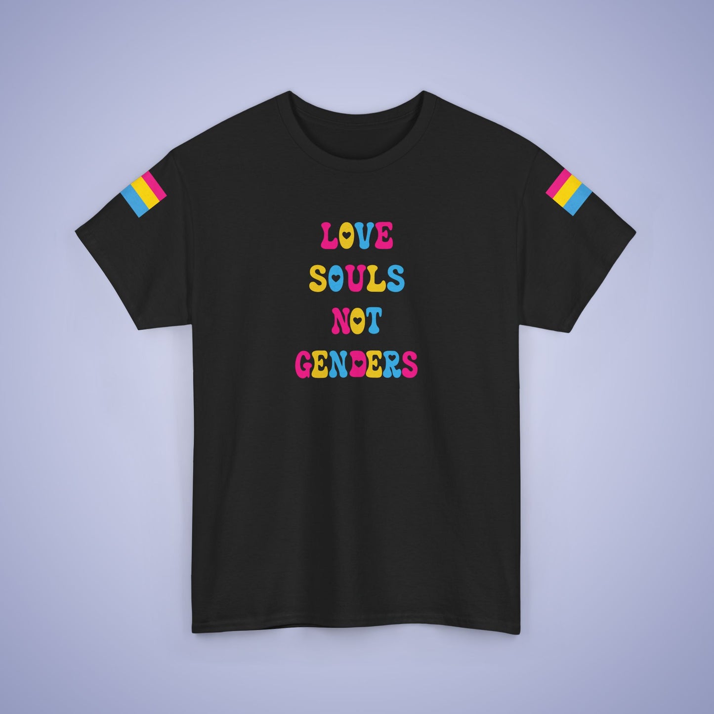 Love Souls Not Gender Pansexual LGBT Pride Month Matching T Shirt Unisex