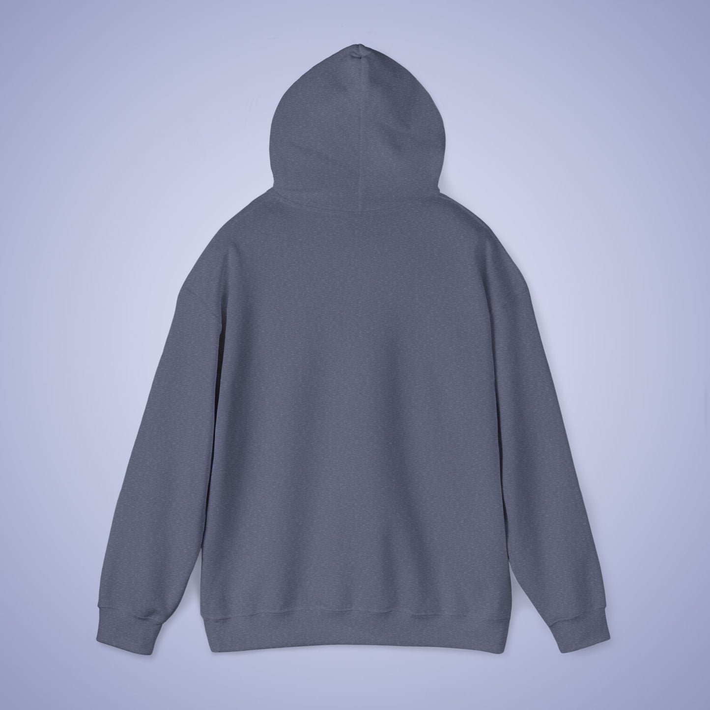 Blank Heather Navy Blue Oversized Hoodie Unisex