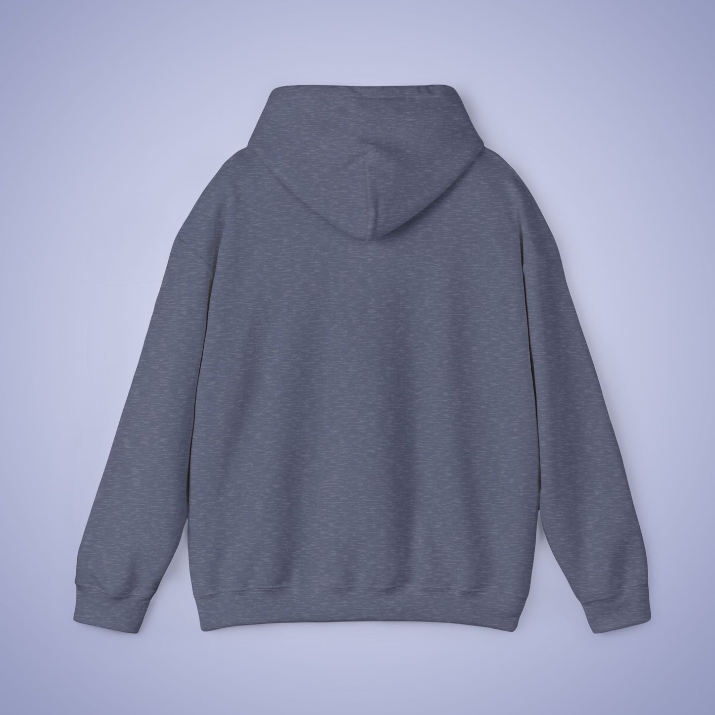 Blank Heather Navy Blue Oversized Hoodie Unisex