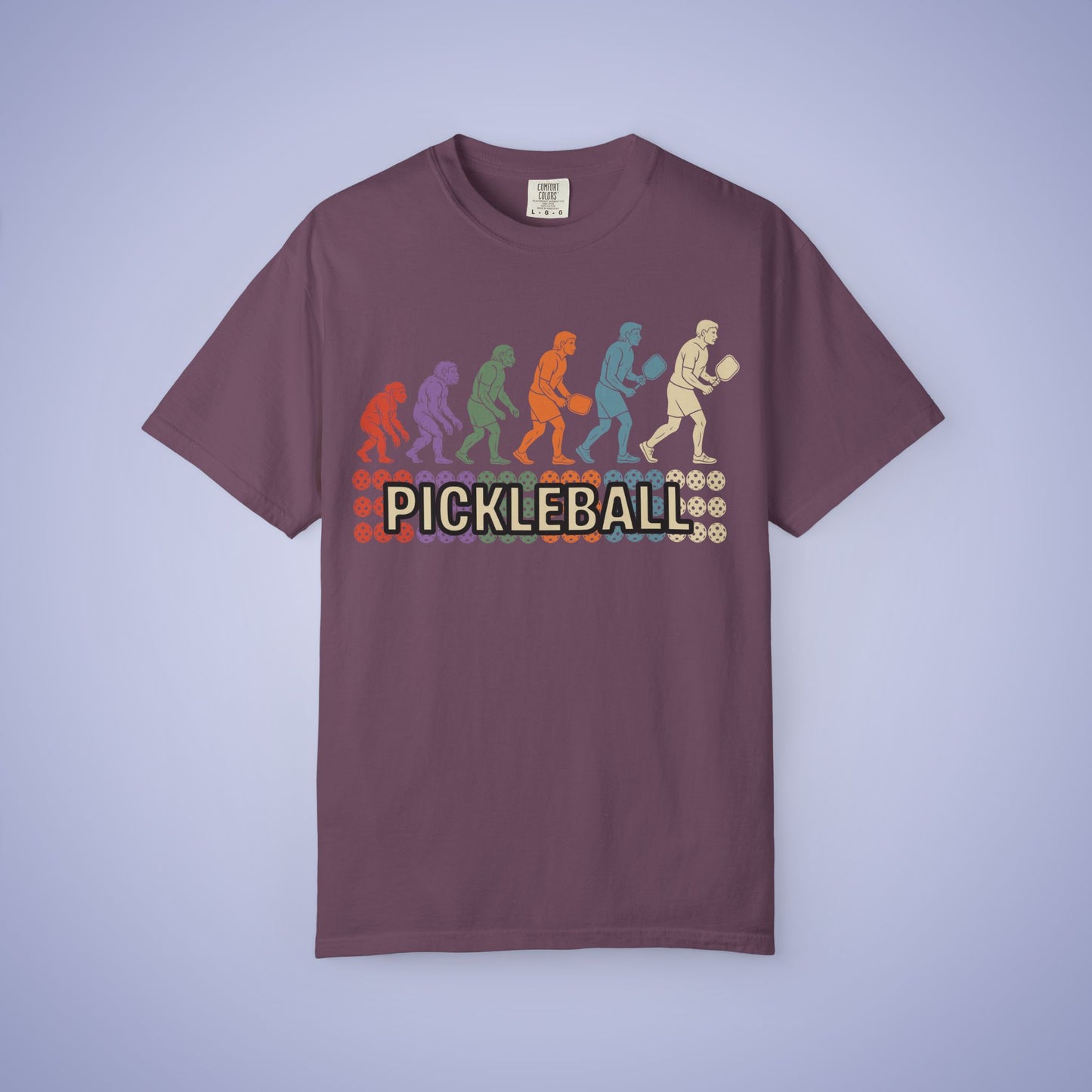 The Evolution of Pickleball Comfort Colors T Shirt Unisex