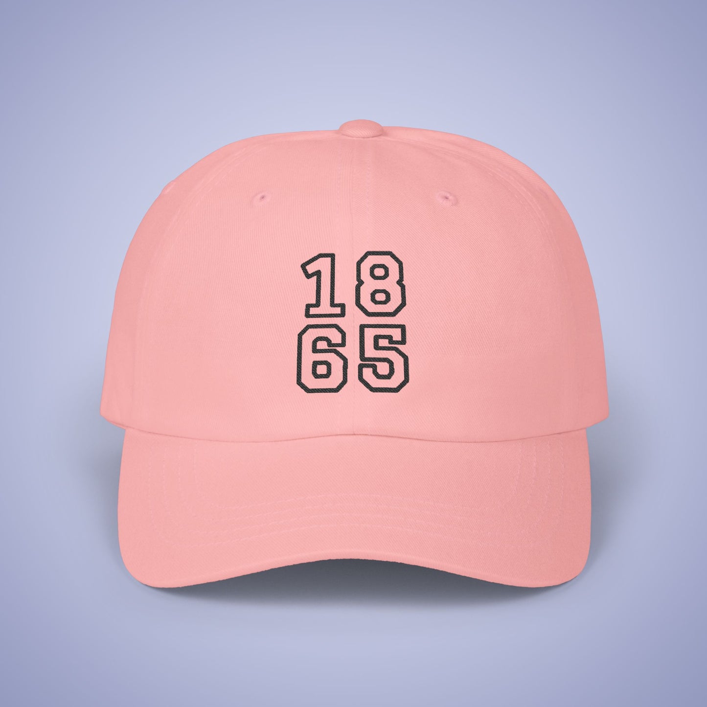 Juneteenth 1865 Embroidered Classic Dad Cap Unisex Black Embroidery