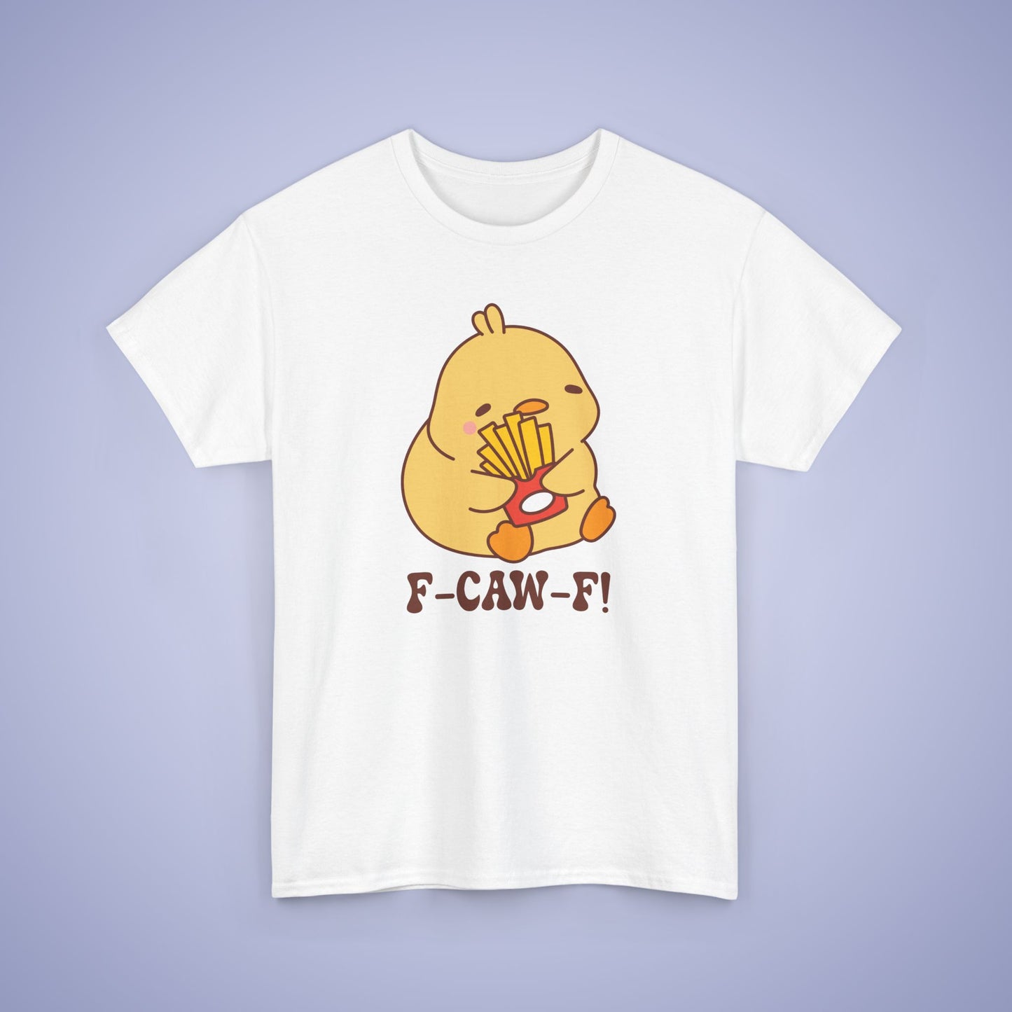 Chip Lover F CAW F Cute Funny Chick Unisex Chicken T Shirt
