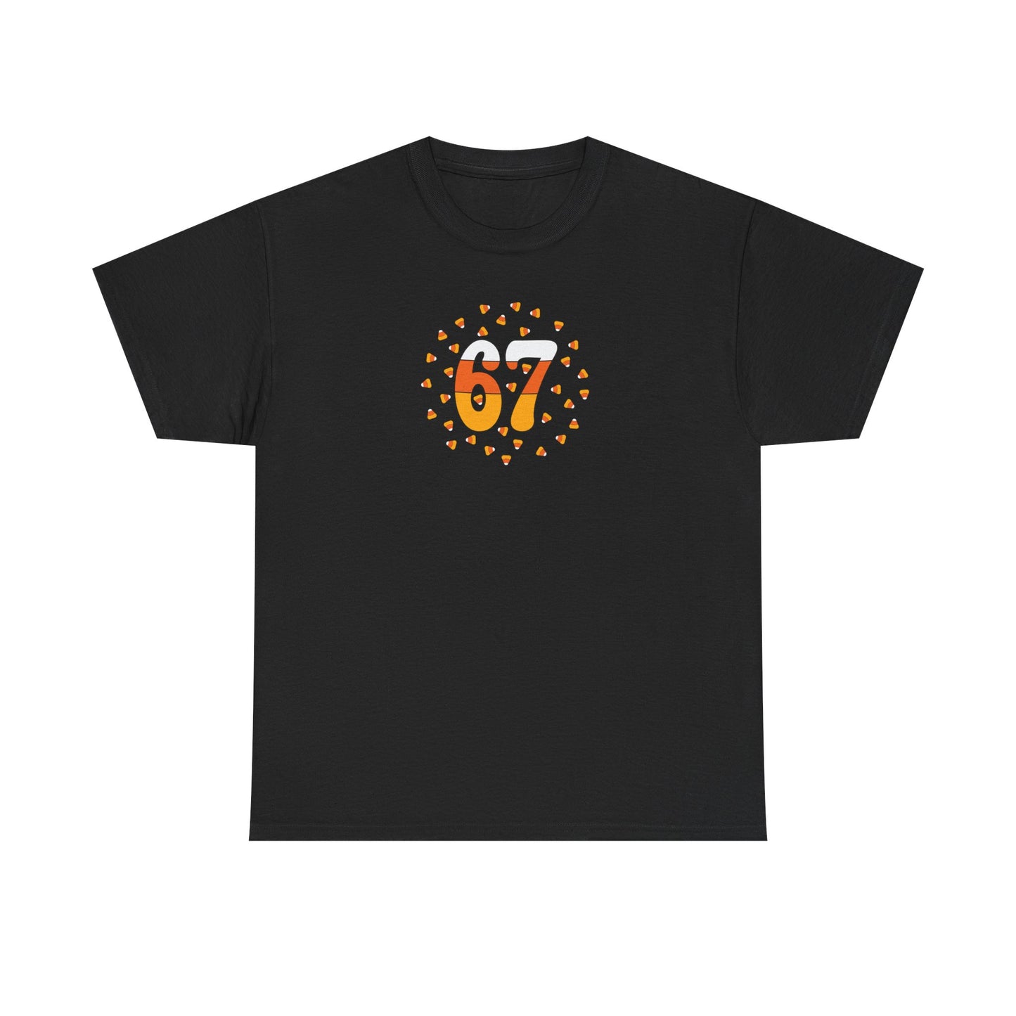 67 Candy Corn White Halloween Candy Unisex T Shirt