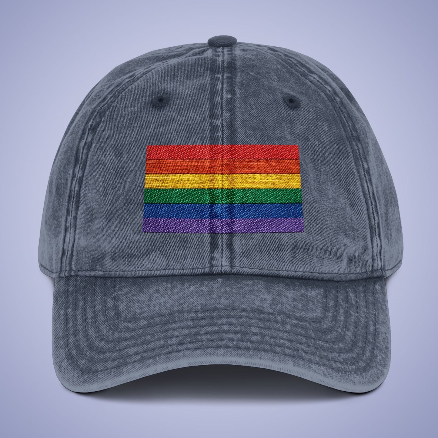 Vintage Pride Month Cap - Comfortable Embroidered Cap