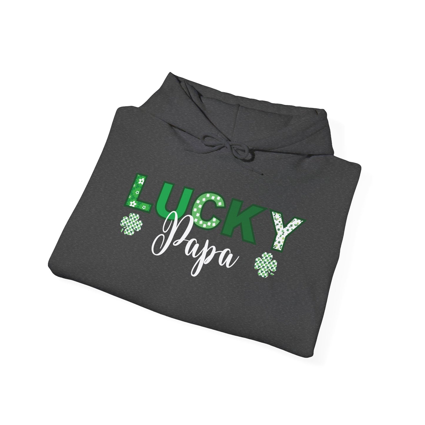 Lucky Papa St Patricks Day Unisex Hoodie Sweatshirt