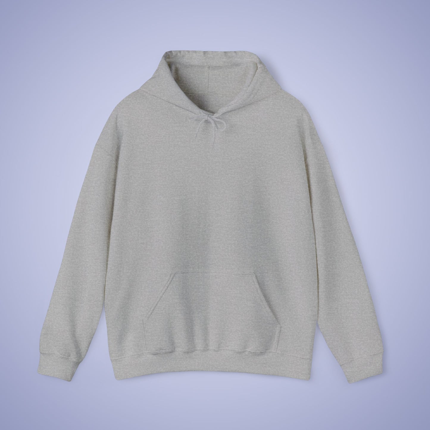 Blank Grey Oversized Hoodie Unisex