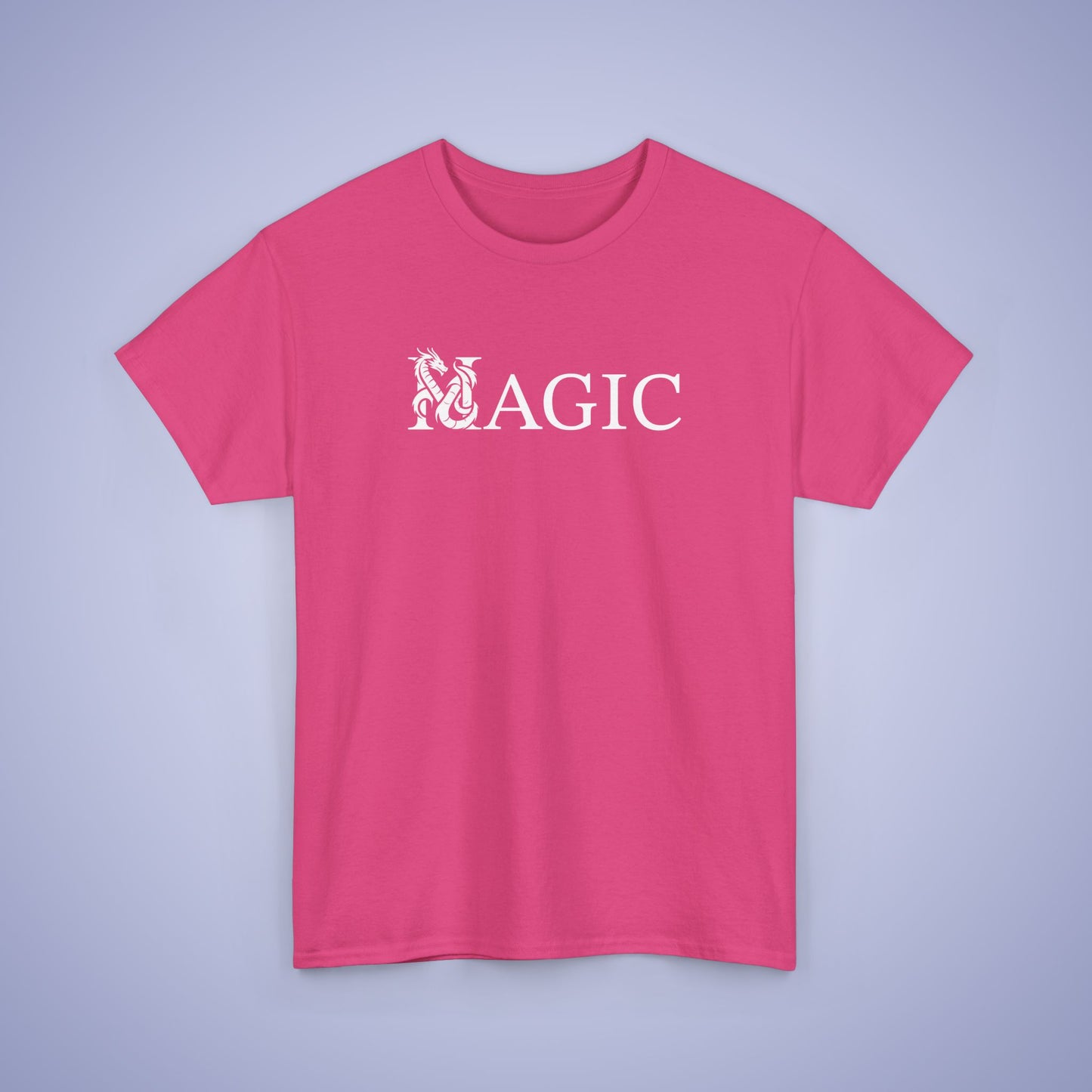 Magic Word Art Text Dragon Lover Unisex T Shirt