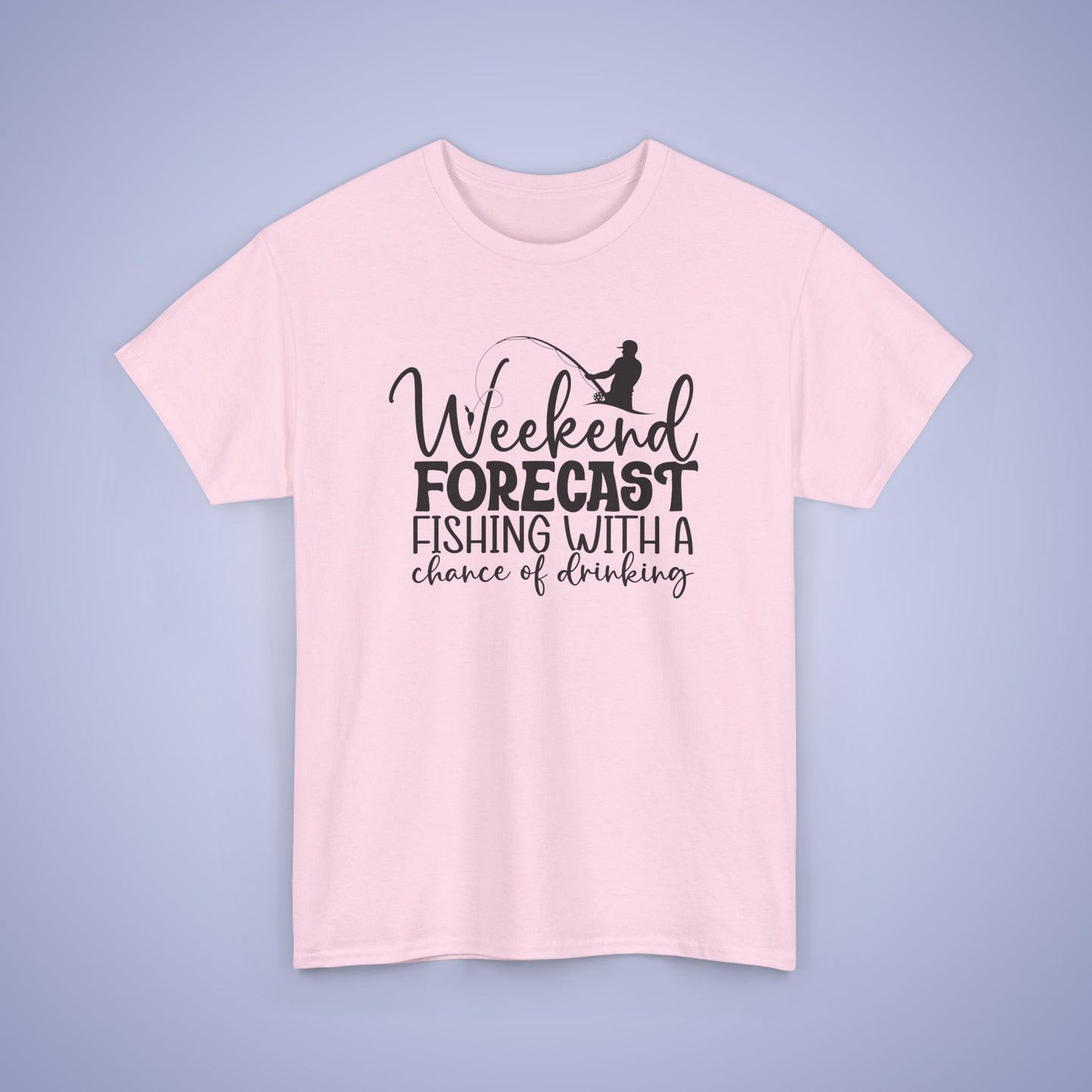 Weekend Forecast Funny Fishing Unisex T Shirt