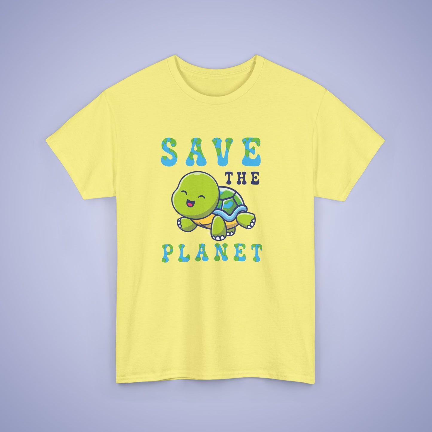 Save The Planet Turtle Lover Earth Day Unisex Oversized T Shirt