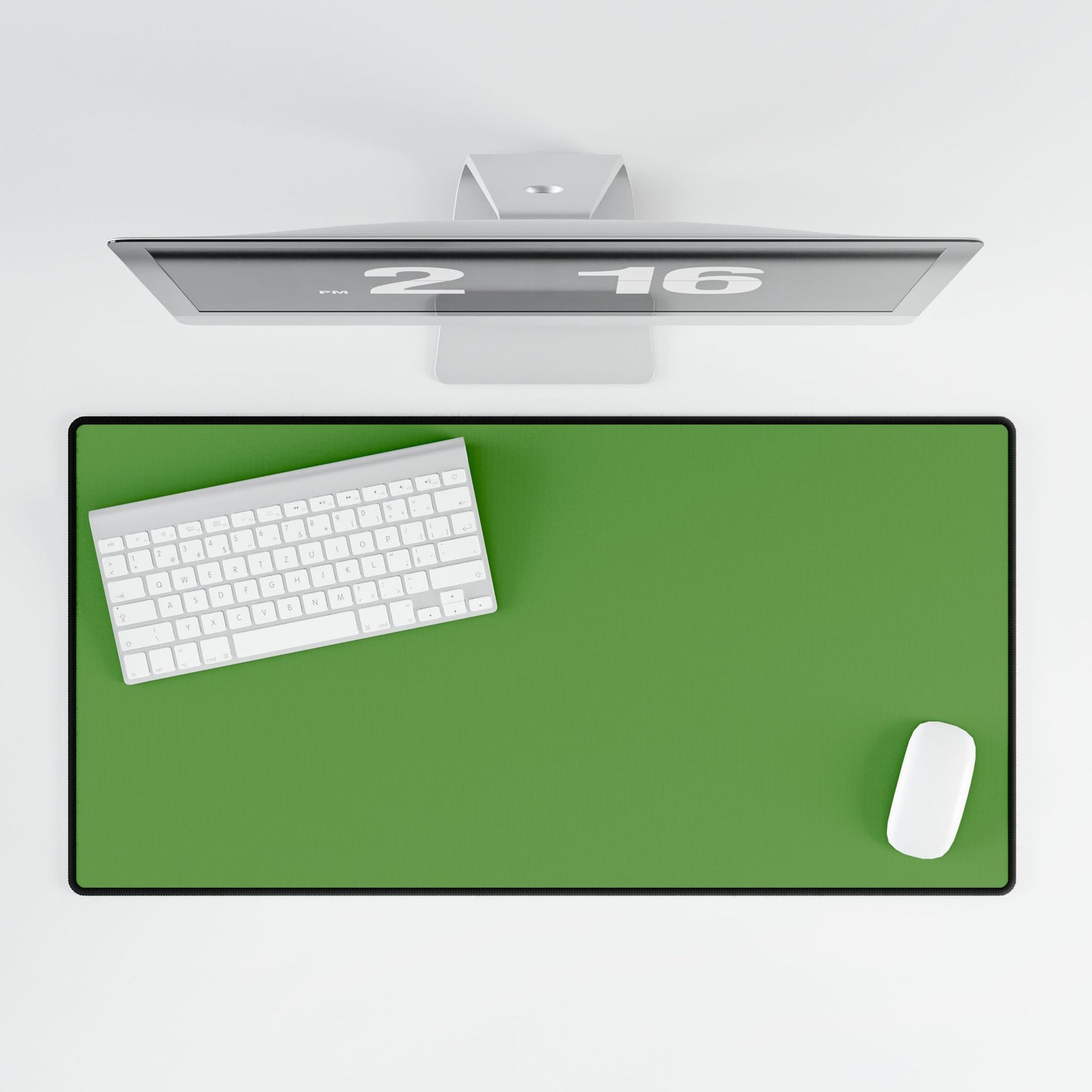 Light Green Desk Mat Minimalist Office Teacher Decor Gift Medium & Large