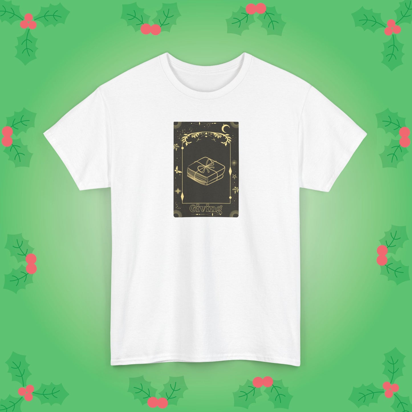 Christmas Gift Giving Tarot Card Lover Unisex T Shirt