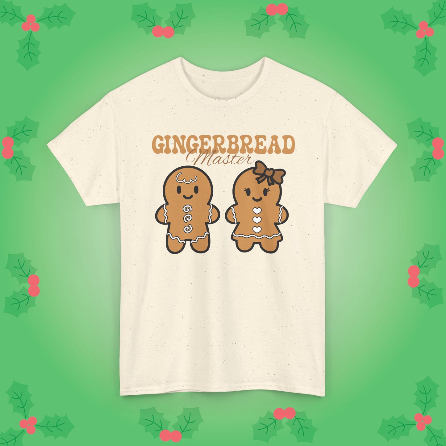 Gingerbread Master Christmas Gift Baking Enthusiast Unisex T Shirt