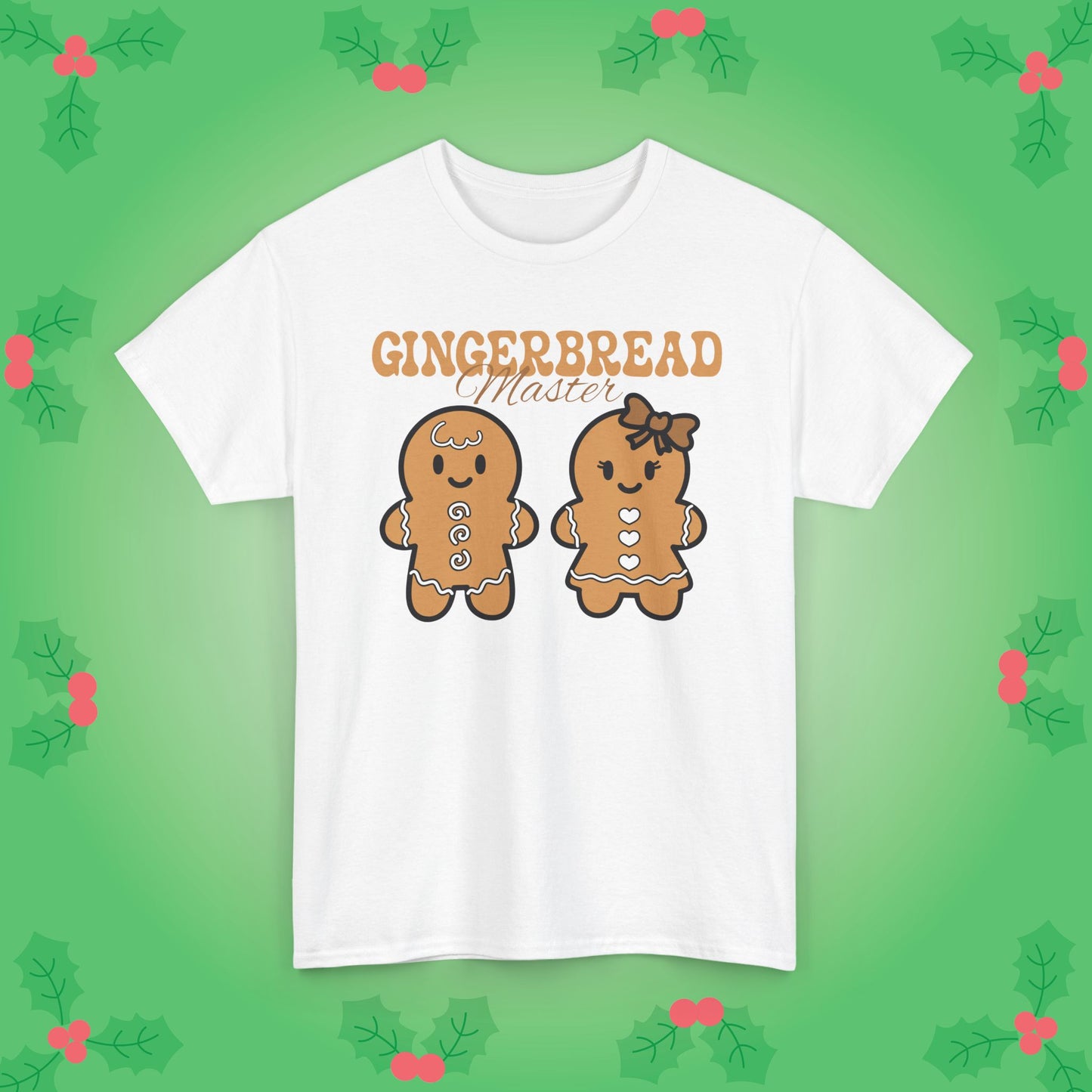 Gingerbread Master Christmas Gift Baking Enthusiast Unisex T Shirt