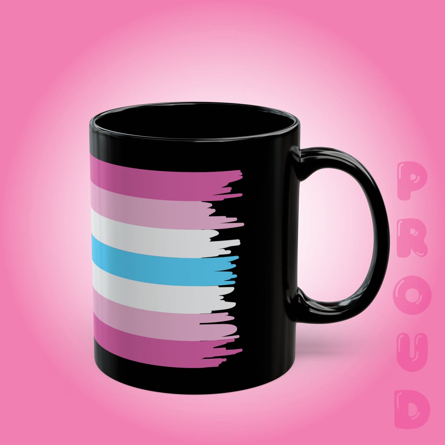 Femboy Pride Month LGBTQ Black 11oz or 15oz Coffee Mug
