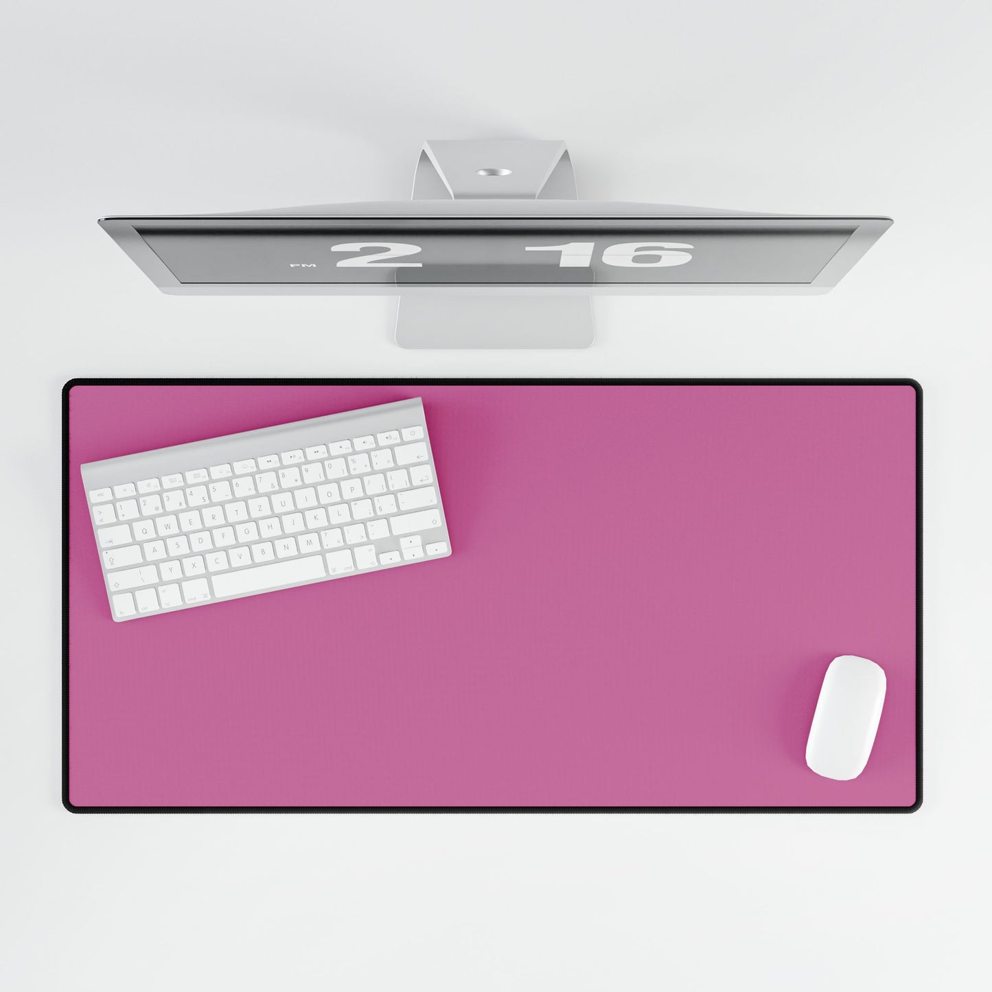 Light Pink Desk Mat Minimalist Office Teacher Decor Gift Medium & Large