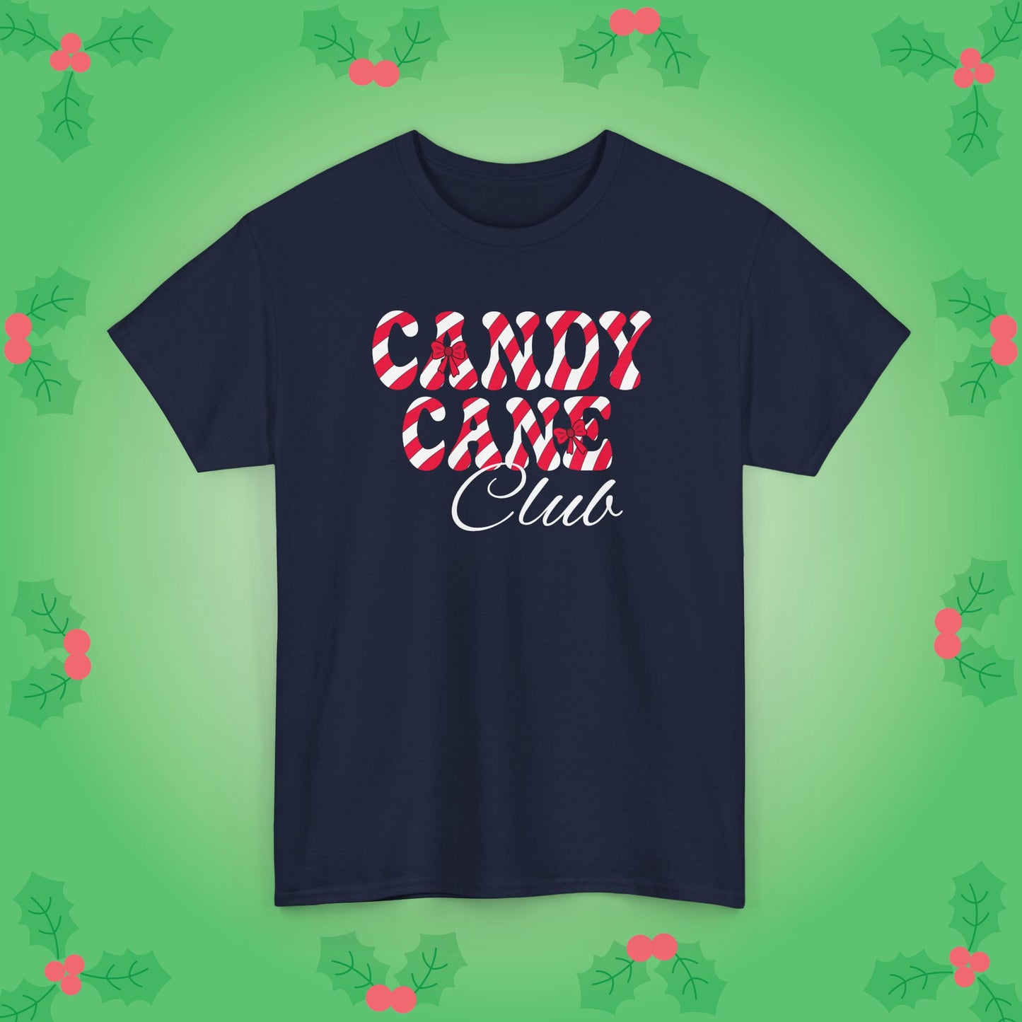 Candy Cane Club Christmas Unisex T Shirt