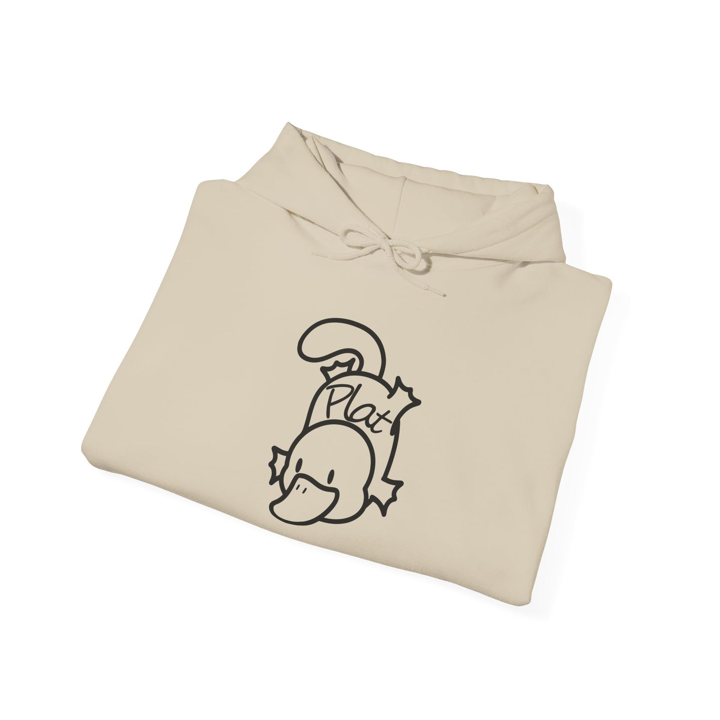 Plat the Platypus Bogan's Design Hoodie Sweatshirt