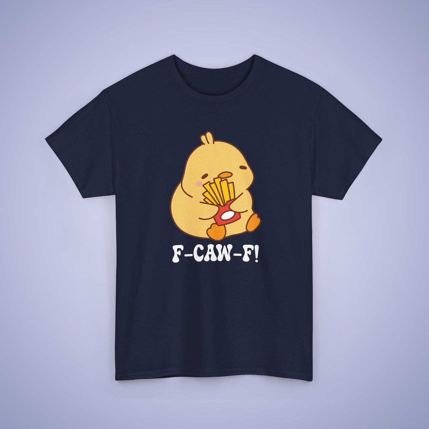 Chip Lover F CAW F White Cute Funny Chick Unisex Chicken T Shirt