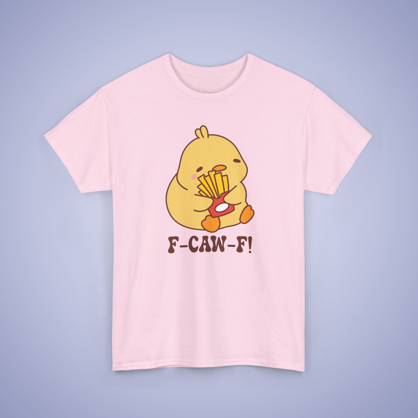 Chip Lover F CAW F Cute Funny Chick Unisex Chicken T Shirt