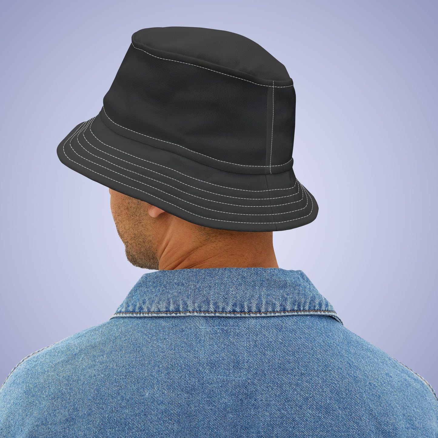 Black Unisex Bucket Hat