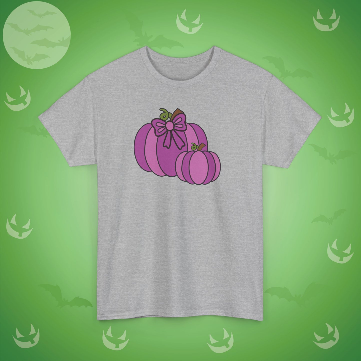 Thanksgiving Fall Inspired Halloween Purple Pumpkin Unisex T Shirt