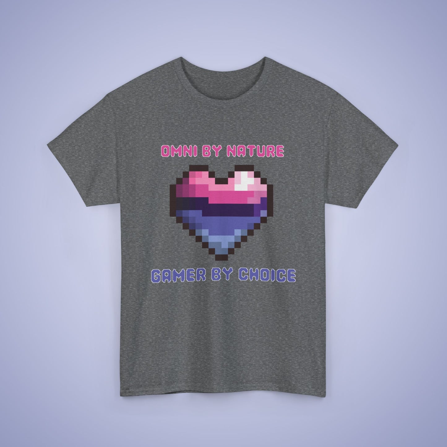 Omni By Nature Gamer By Choice LGBT Pride Month Matching T Shirt Unisex