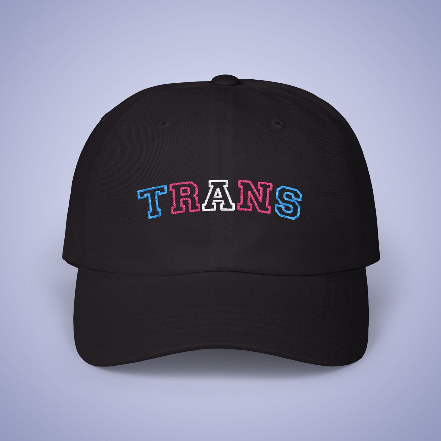 Transexual Pride Month Embroidered Classic Dad Cap Unisex Coloured Embroidery