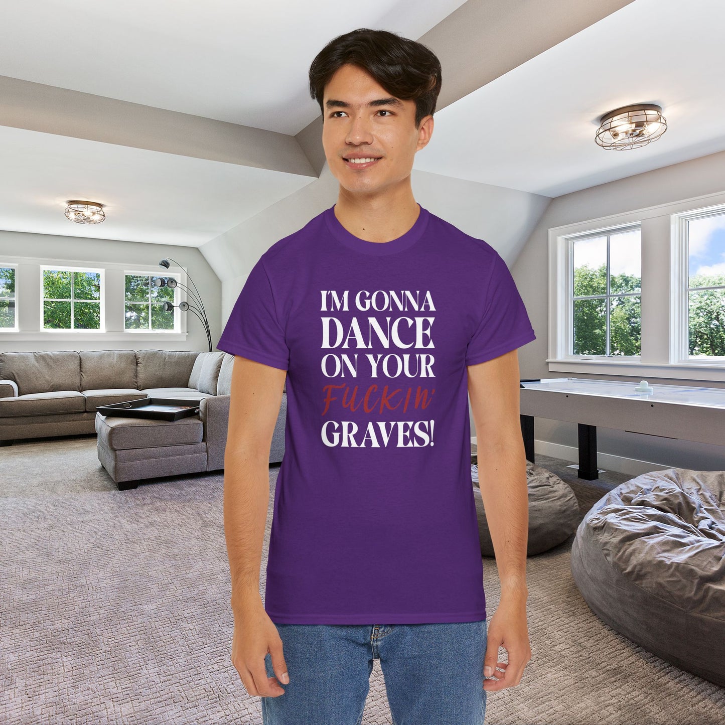 Im Gonna Dance on Your F*ckin Graves Into the Cataclysm Unisex Dark T Shirt