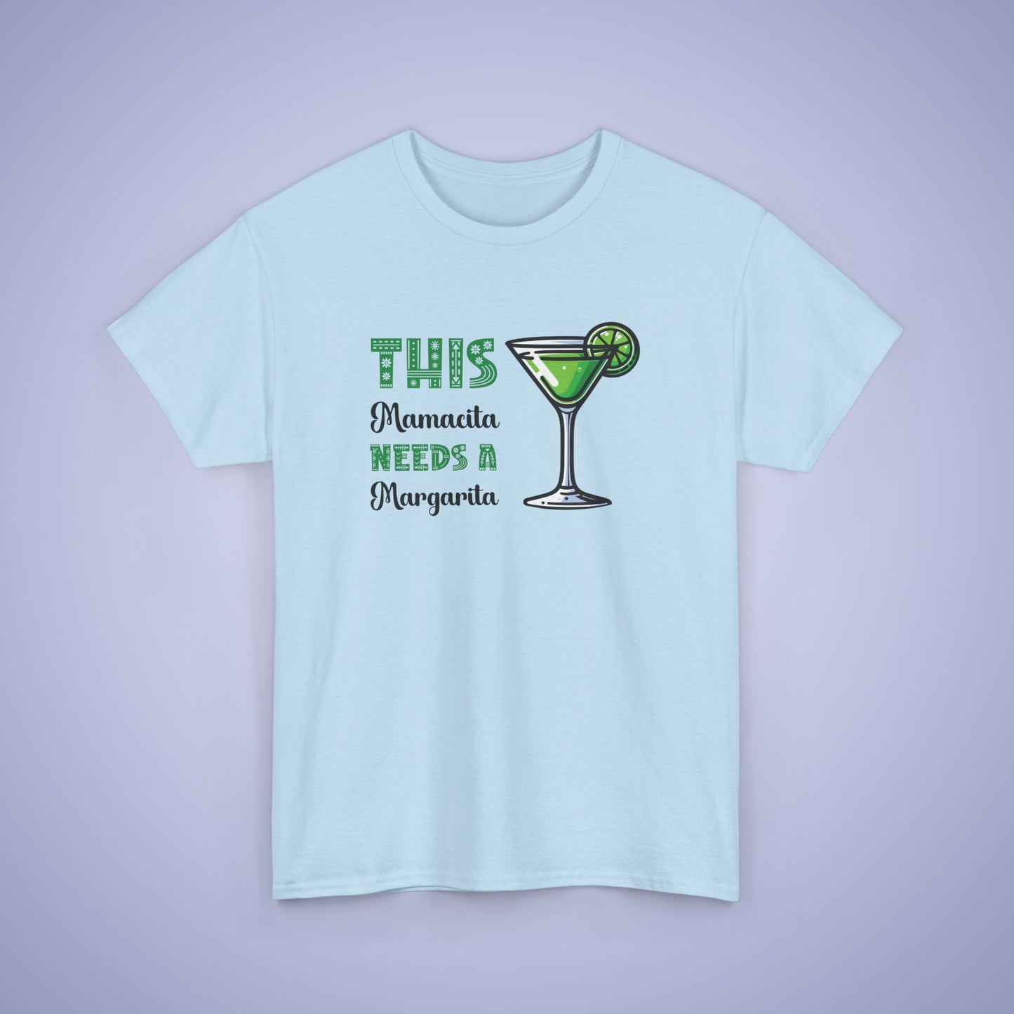 This Mamacita Needs a Margarita Cinco De Mayo Drinking Fun Unisex Oversized T Shirt