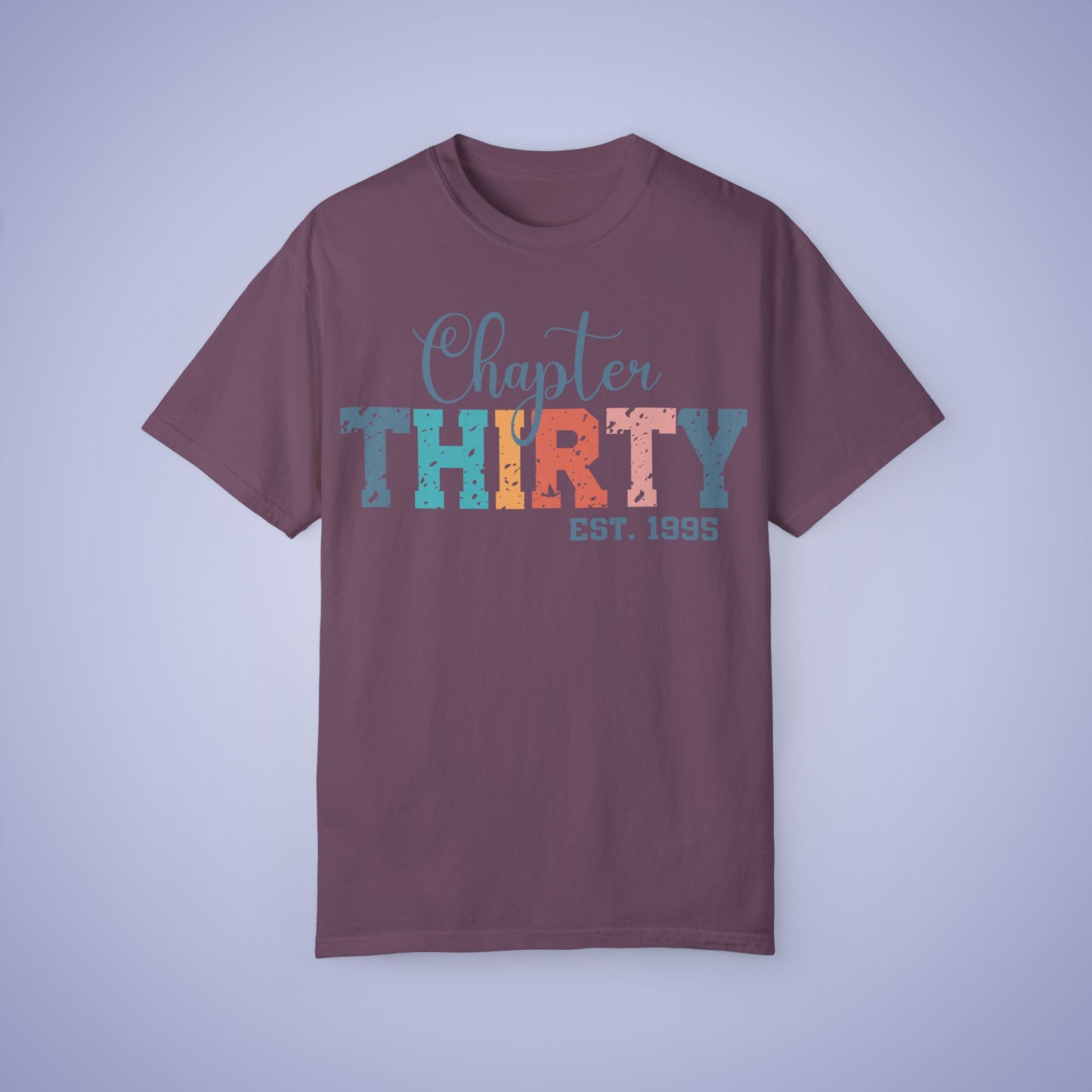 Chapter Thirty Unisex Comfort T Shirt 30th Birthday