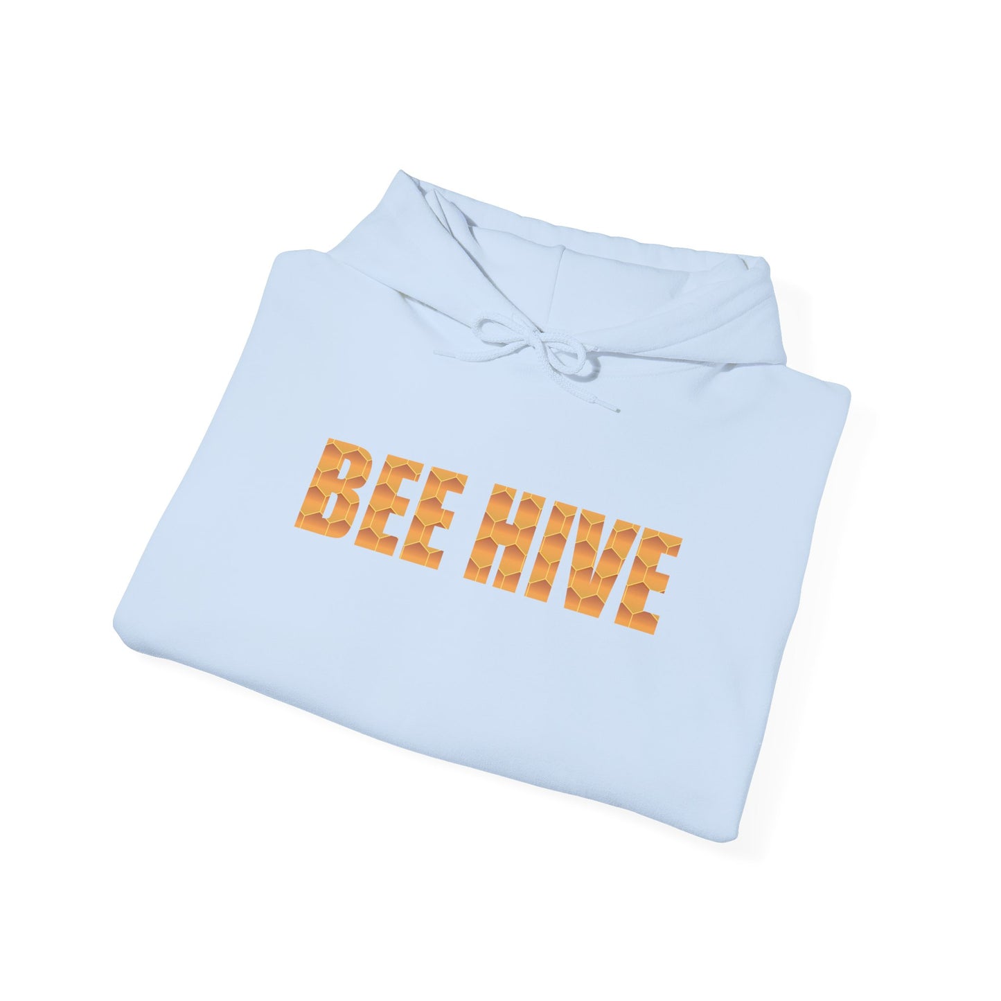 Bee Hive Sweet As Honey Honeycomb Word Art Design Hoodie Sweatshirt