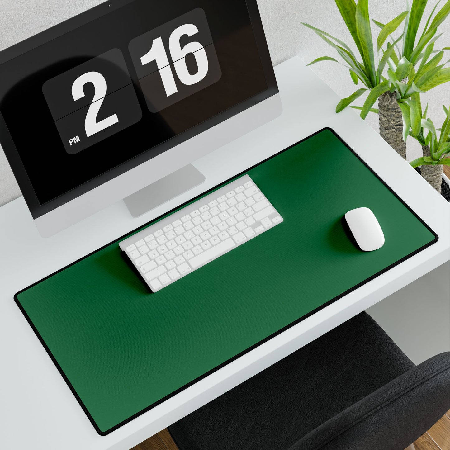 Green Desk Mat Minimalist Office Teacher Decor Gift Medium & Large