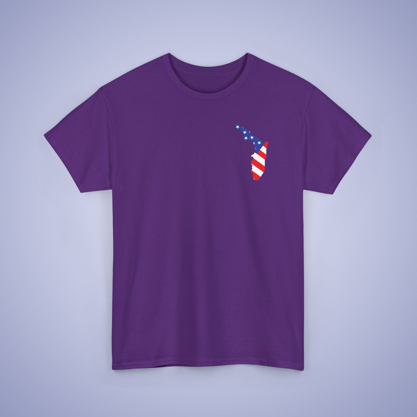 Florida Map Pocket Art Proud American Unisex T Shirt