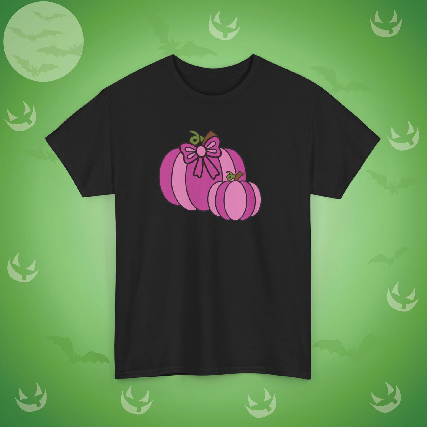 Thanksgiving Fall Inspired Halloween Pink Pumpkin Unisex T Shirt