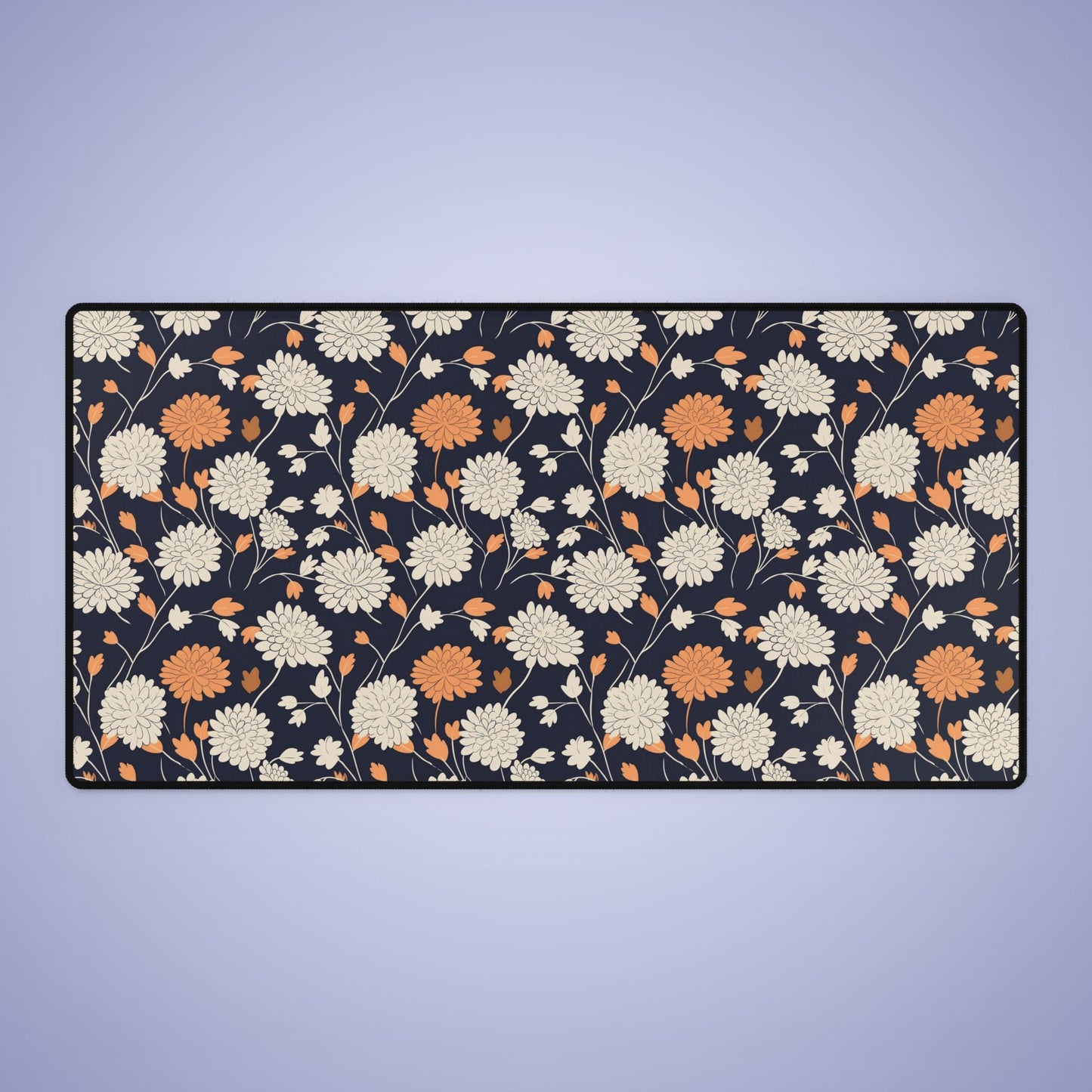 Apricot Delight Desk Mat Floral Design Mothers Day Gift