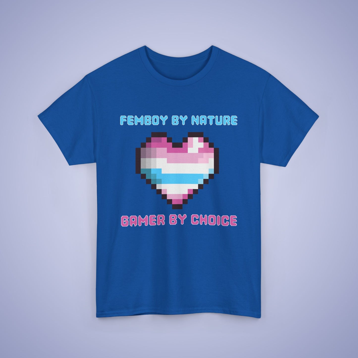 Femboy By Nature Gamer By Choice LGBT Pride Month Matching T Shirt Unisex