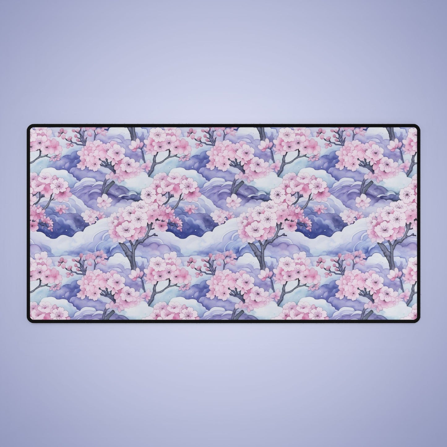 Cherry Blossom Desk Mat Floral Design Mothers Day Gift