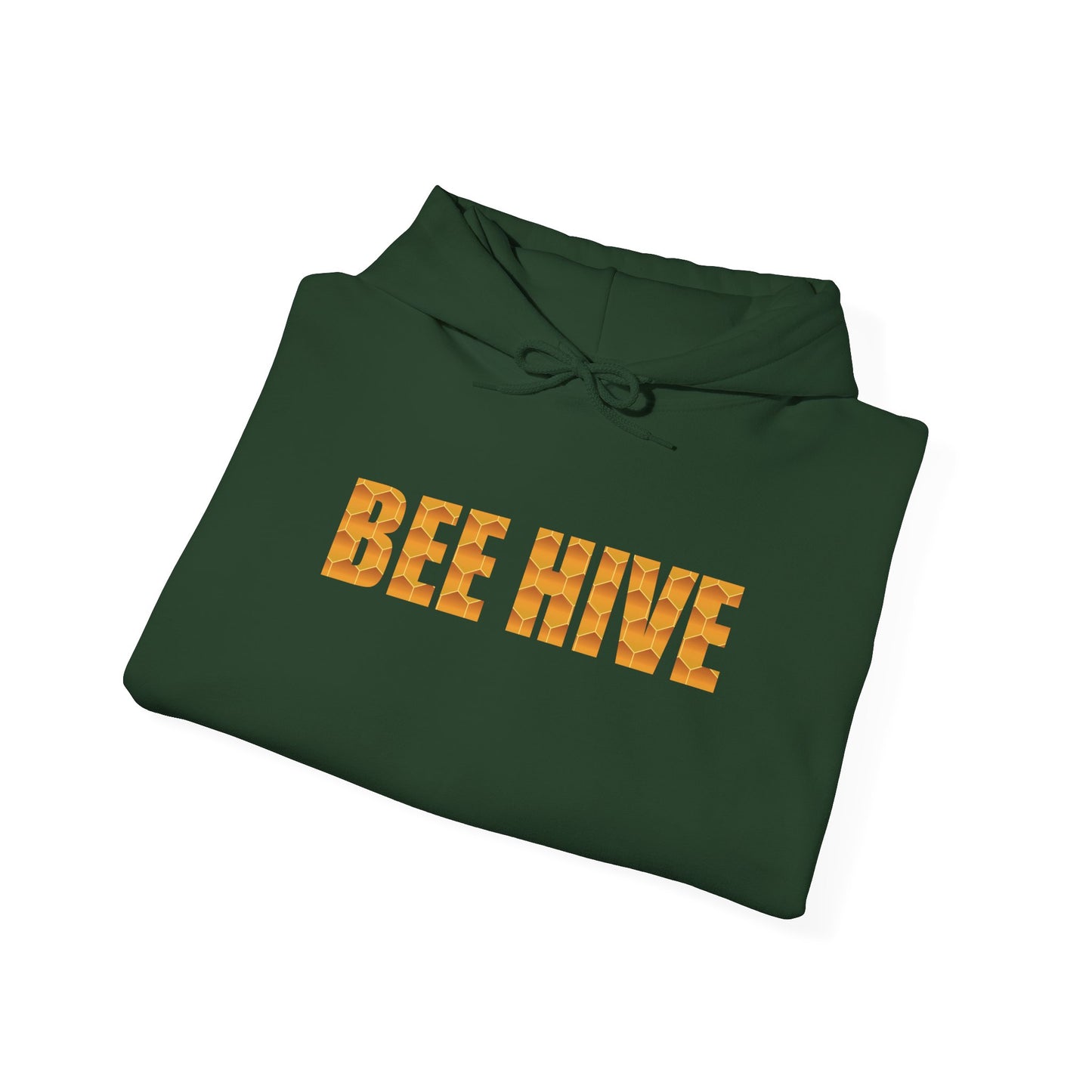 Bee Hive Sweet As Honey Honeycomb Word Art Design Hoodie Sweatshirt