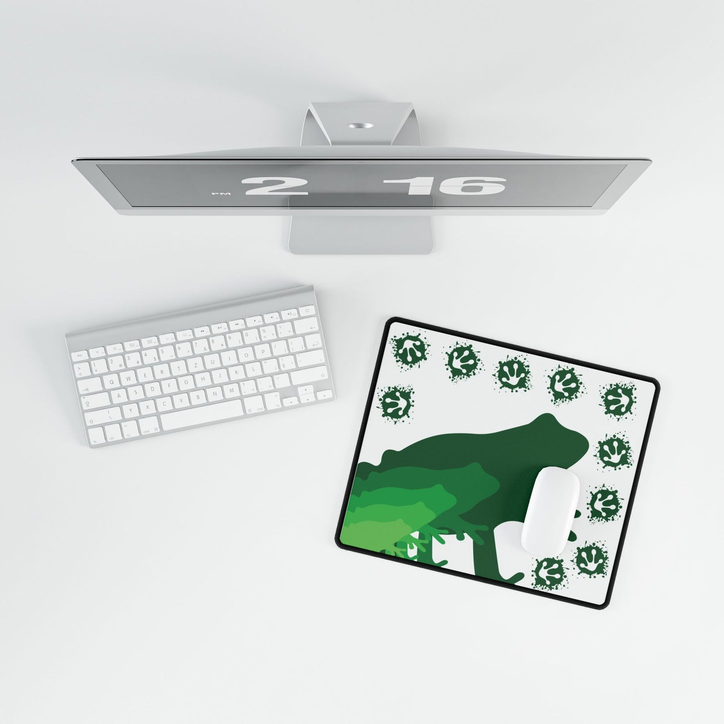 Frog Prints XXXXL Mouse Pad Frog Lover Gift