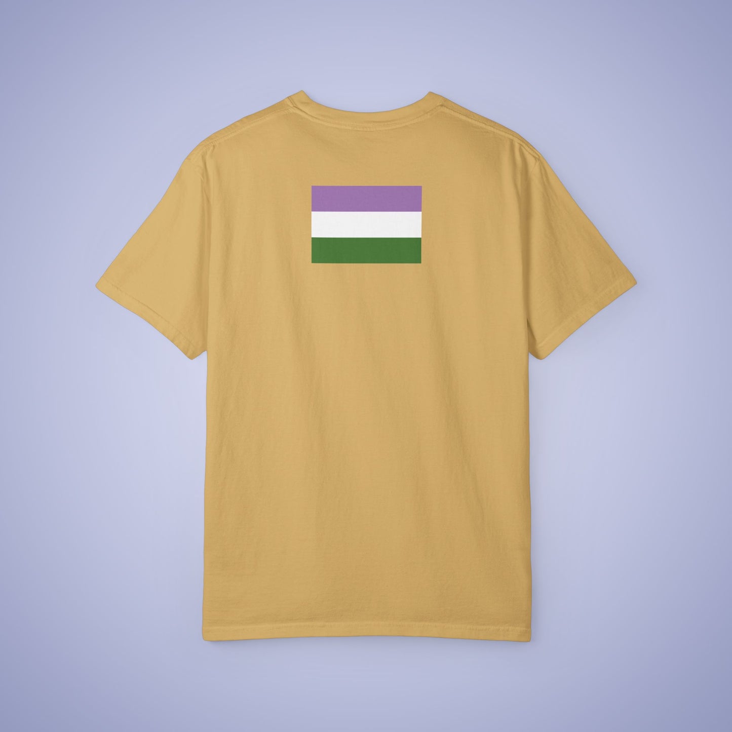 Too Vibrant for One Label Gender Queer LGBT Pride Month Comfort Colors T Shirt Unisex