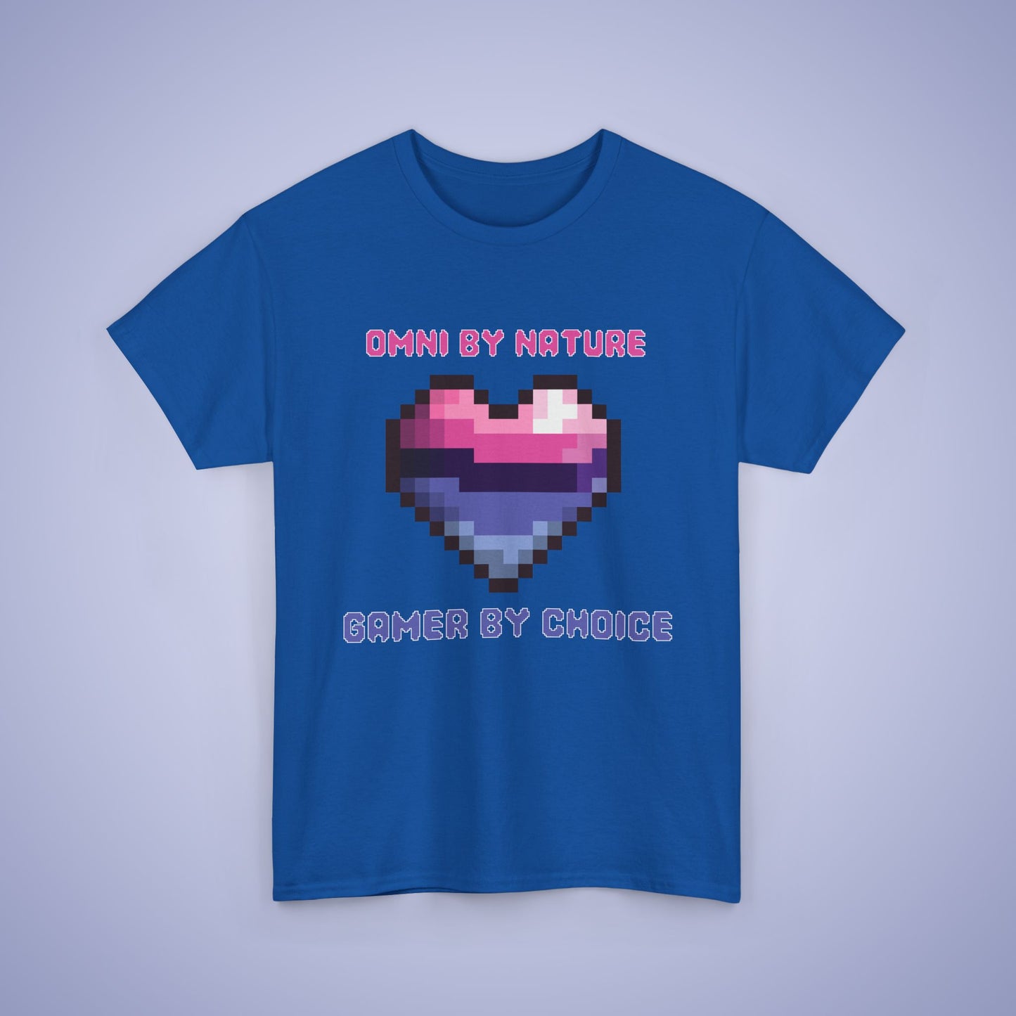 Omni By Nature Gamer By Choice LGBT Pride Month Matching T Shirt Unisex
