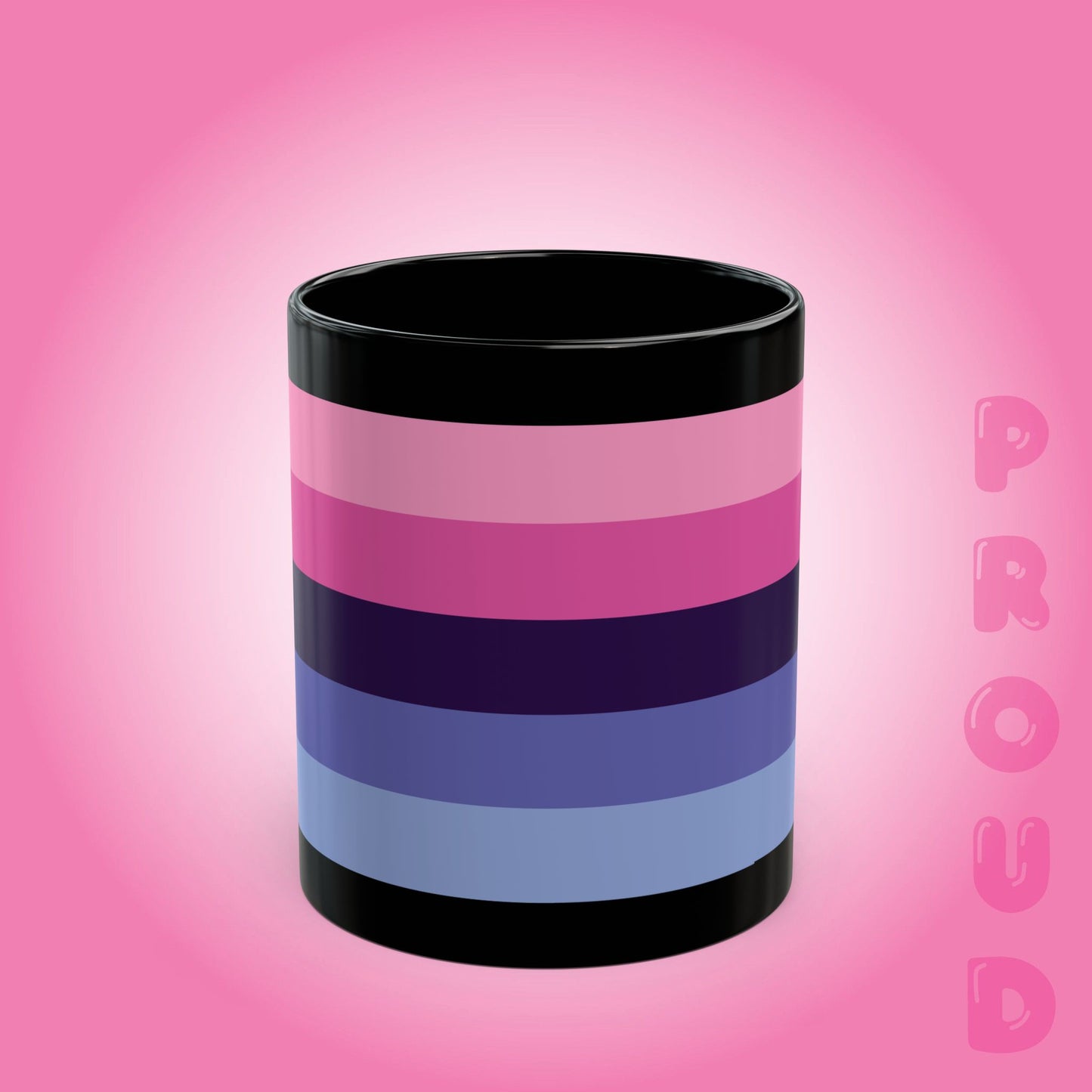 Omnisexual Pride Month LGBTQ Black 11oz or 15oz Coffee Mug