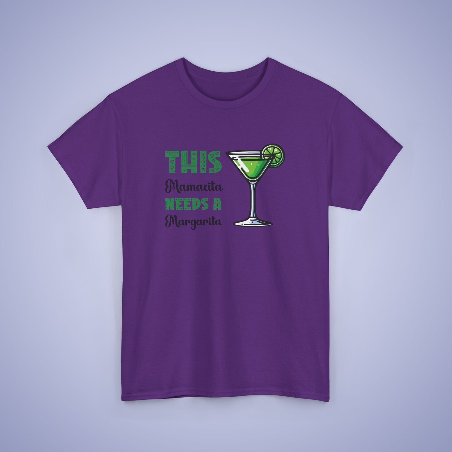 This Mamacita Needs a Margarita Cinco De Mayo Drinking Fun Unisex Oversized T Shirt