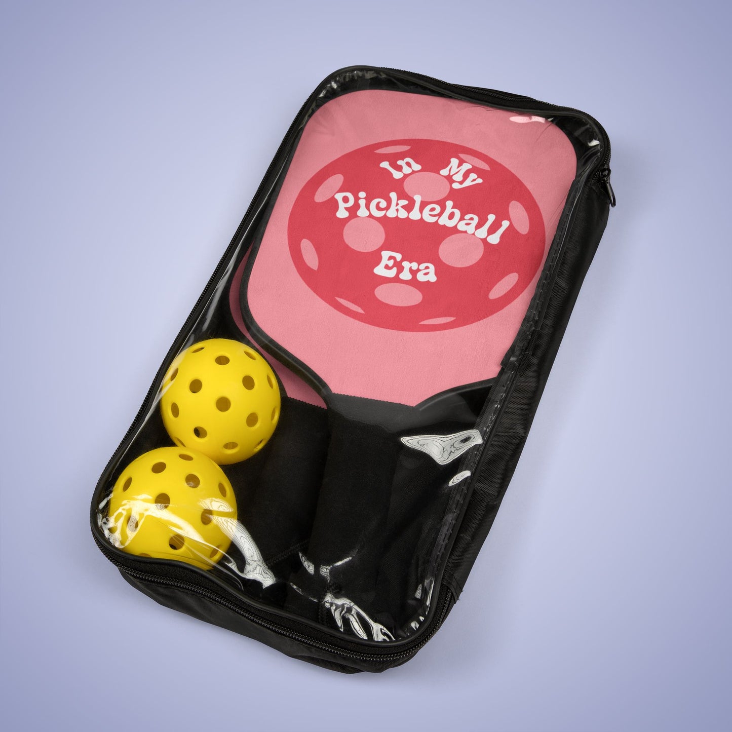 In My Pickleball Era Pickleball Paddle Set Pink Gift