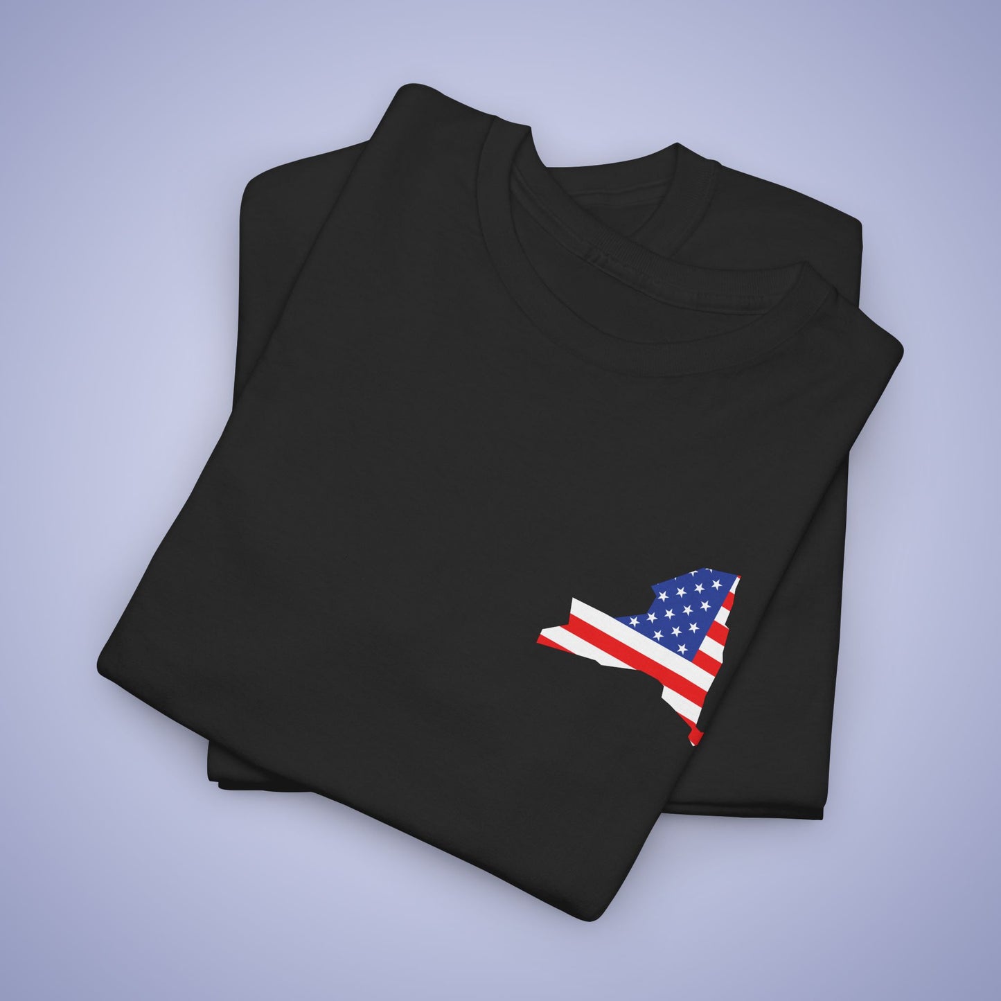 New York Map Pocket Art Proud American Unisex T Shirt