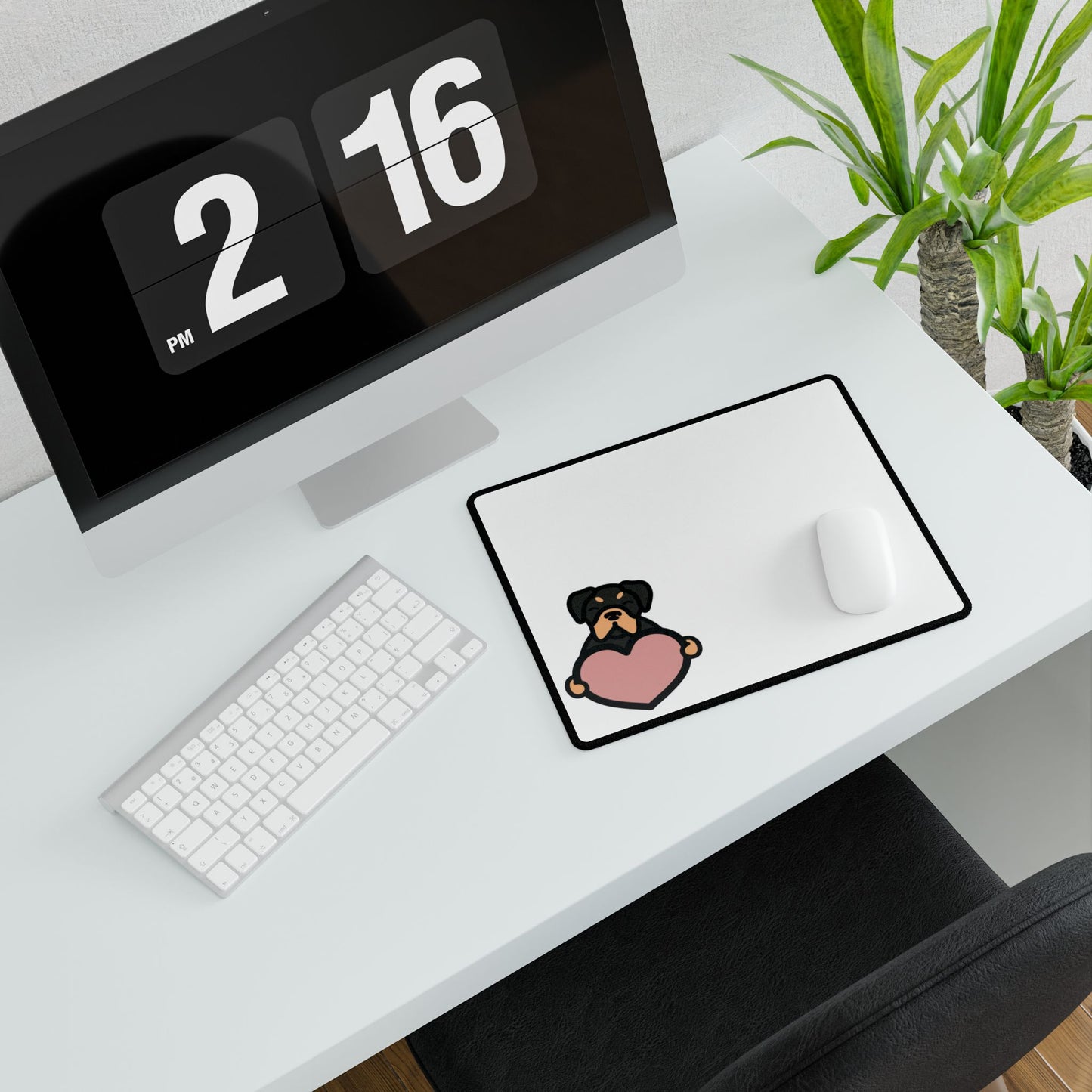 Life is Better with a Rottweiler Rottie Lover Gift XXXXL Mouse Pad