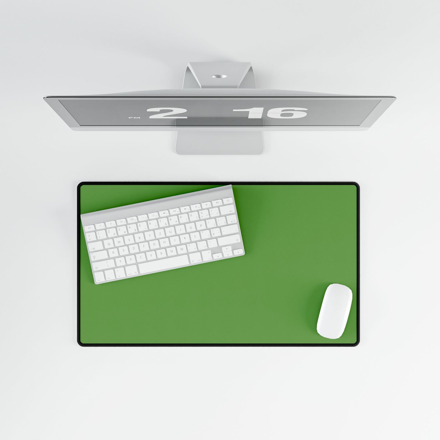 Light Green Desk Mat Minimalist Office Teacher Decor Gift Medium & Large