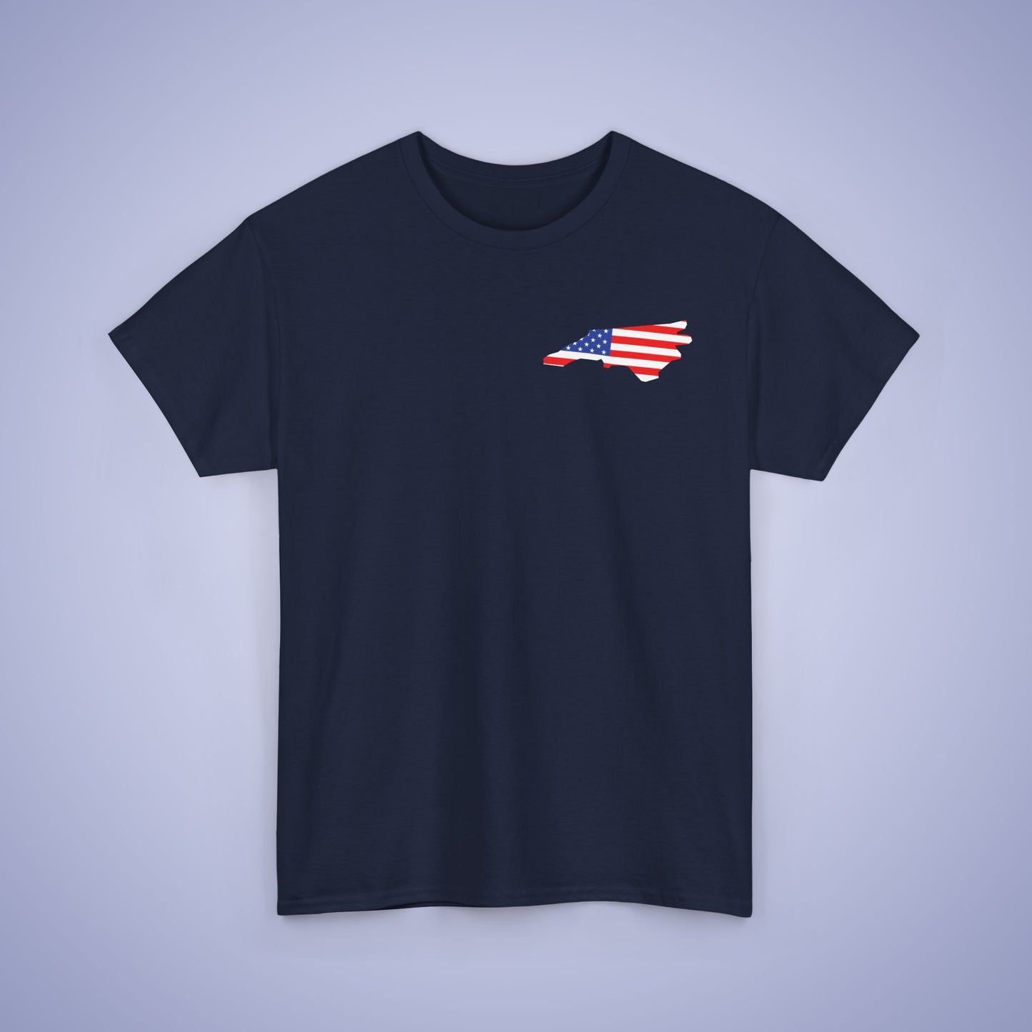 North Carolina Map Pocket Art Proud American Unisex T Shirt
