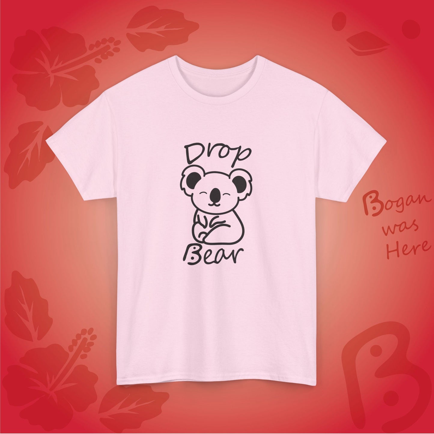 Drop Bear Cute Koala Bogan's Design T Shirt