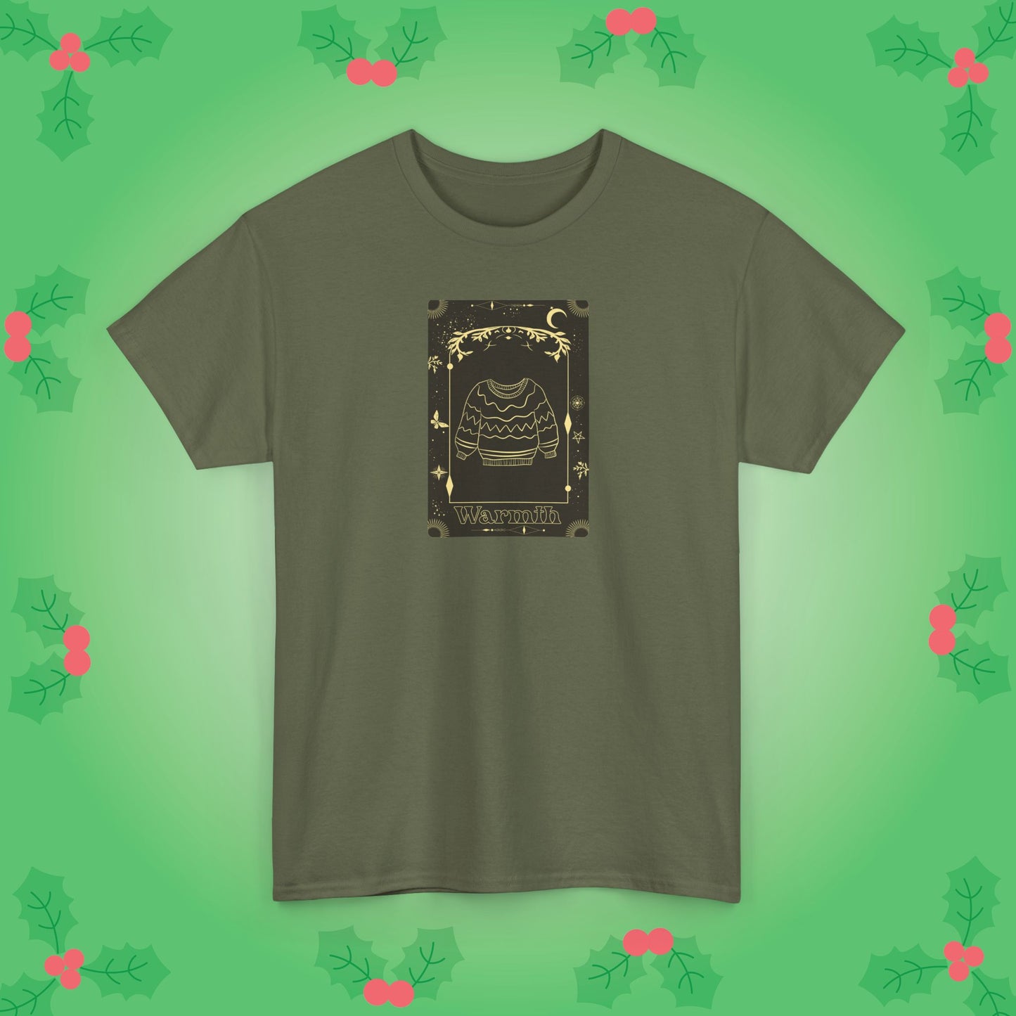 Christmas Sweater Warmth Tarot Card Lover Unisex T Shirt